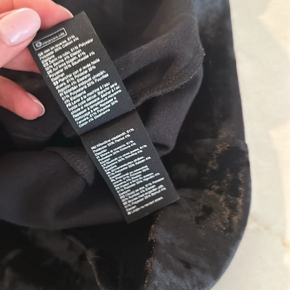 Black Velvet Long Sleeve Mini Dress from & Other Stories - Picture 10 of 10